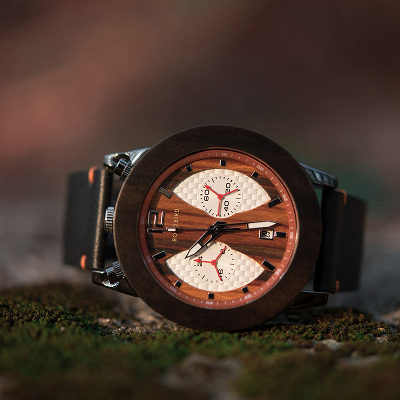 Modèle de montre en bois T30