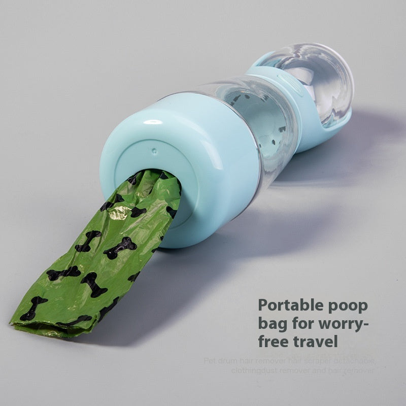 Eau et aliments Chien intégré Marche Portable Cat Eau potable Portable Cup