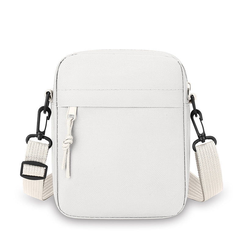 Sac simple pour homme couleur unie mono-épaule Mini Casual