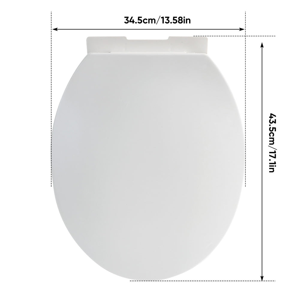 Quick Release Siège de toilette Soft Close Heavy Duty Universal Fit One Button
