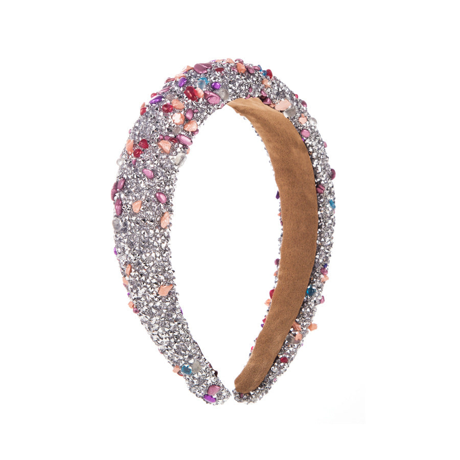 Mode Baroque Bandeau coloré pour femmes