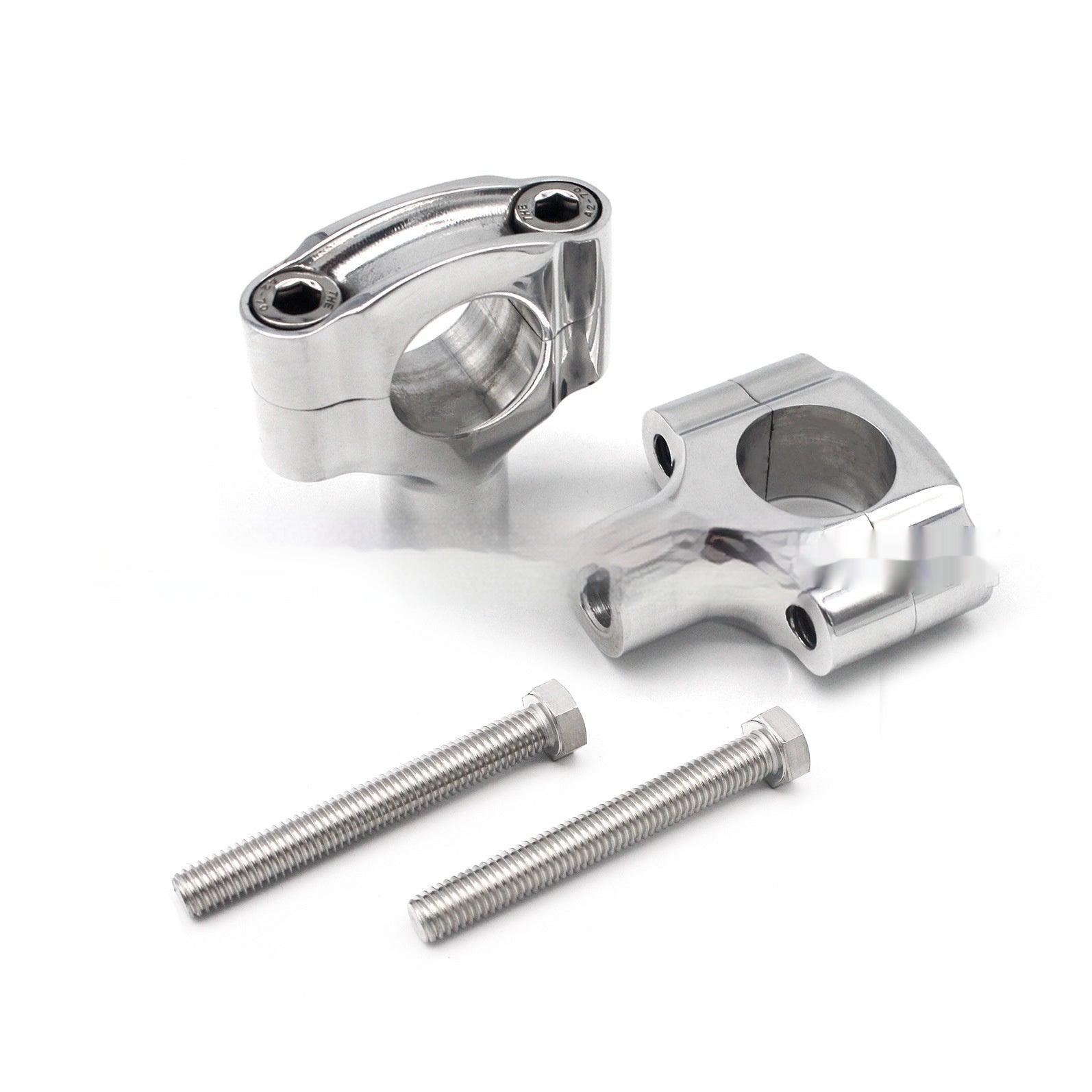 Modification moto Diamètre universel 1 poignée argent