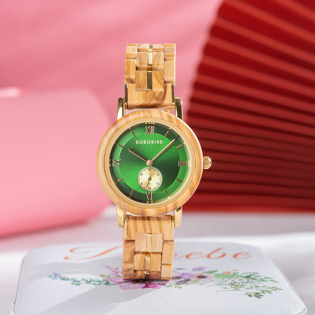 Montre Quartz en bois