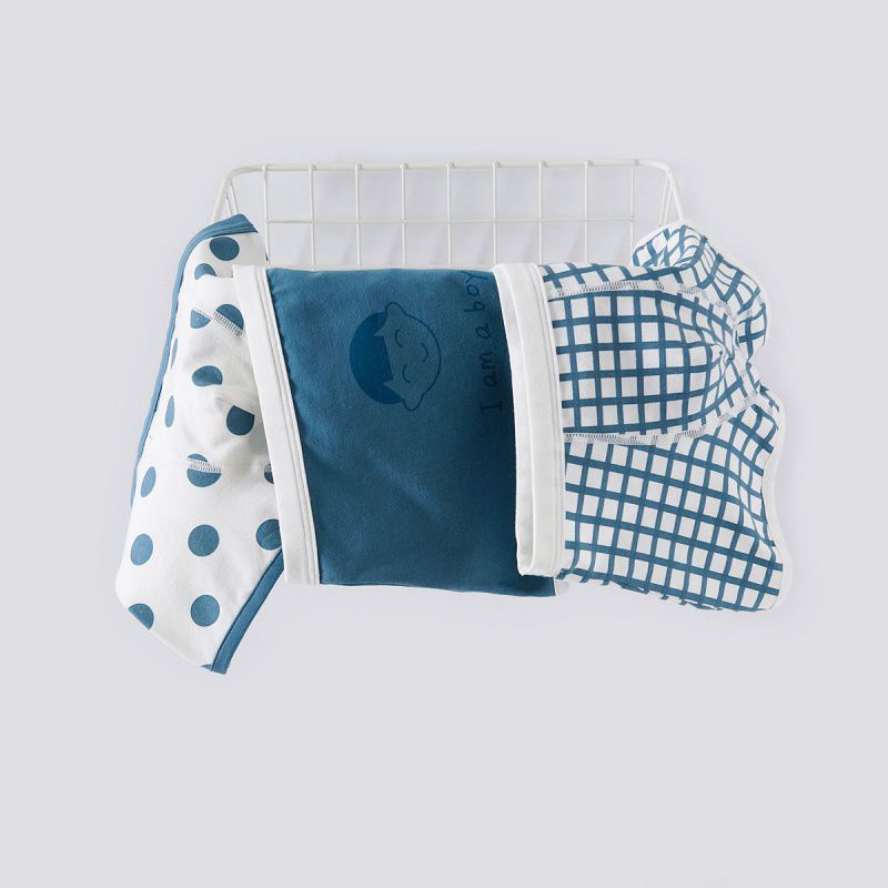 Sous-vêtements en coton pour enfants Cartoon Simple Boxer