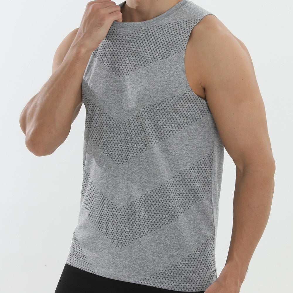 Sous-vêtement sans manches de sport de Veste de course pour hommes pour Marathons Piste et terrain