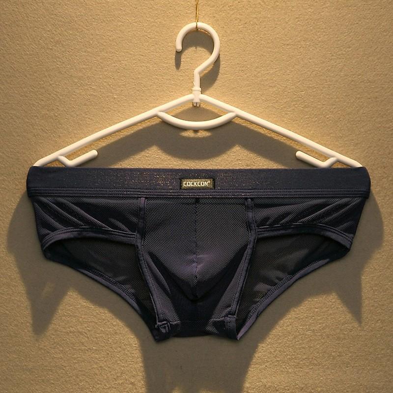 Mens Sous-vêtements en mesh avec une poche respirante
