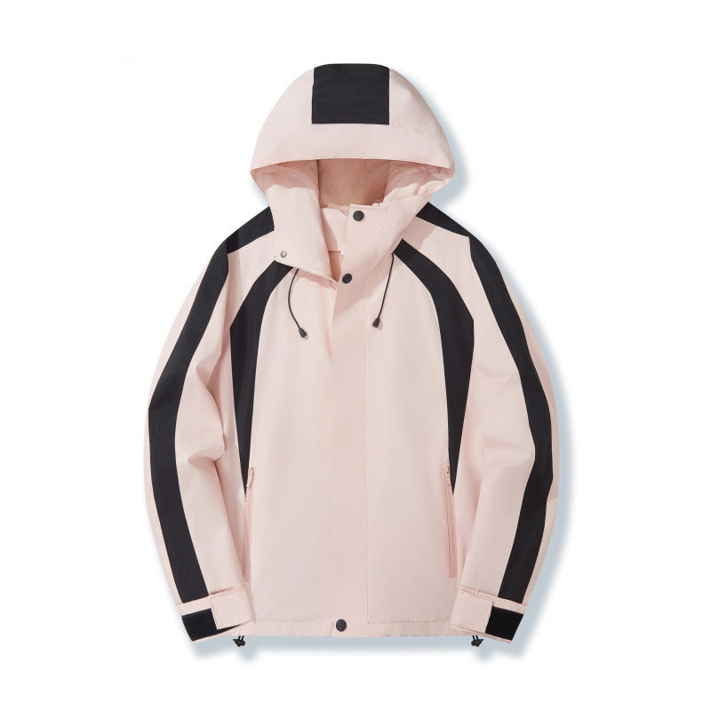 Veste à capuche Sport-Style Hommes Casual Outdoor imperméable