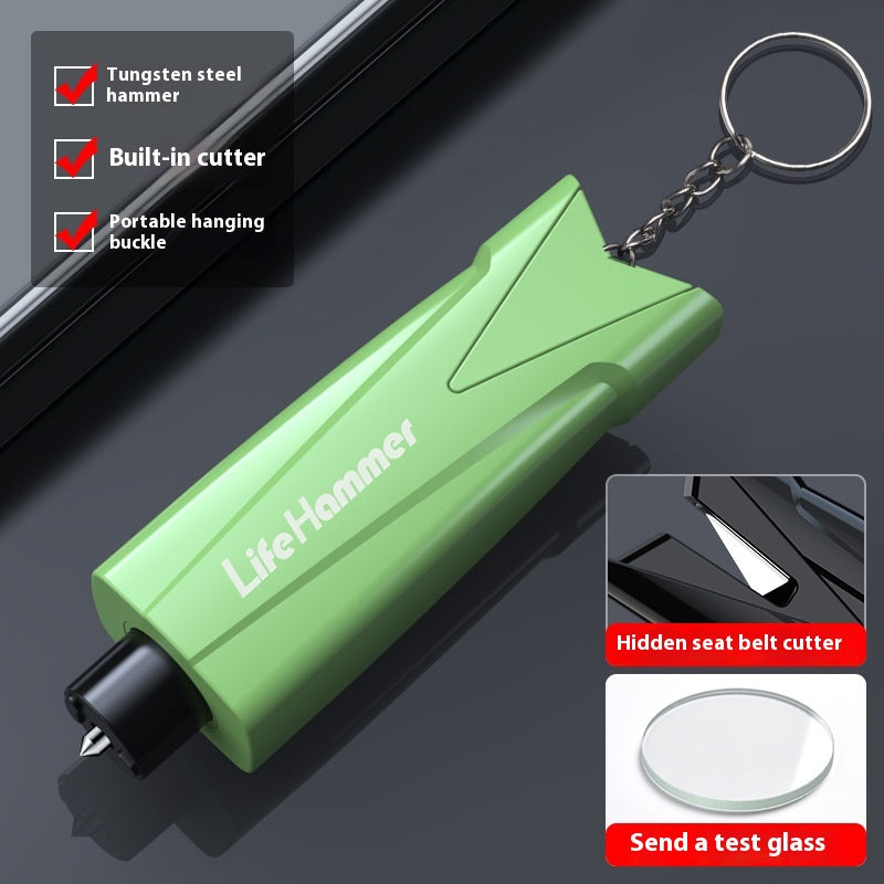 Fenêtre brisée d'urgence Hammer Emergency Breaker Voiture multifonction