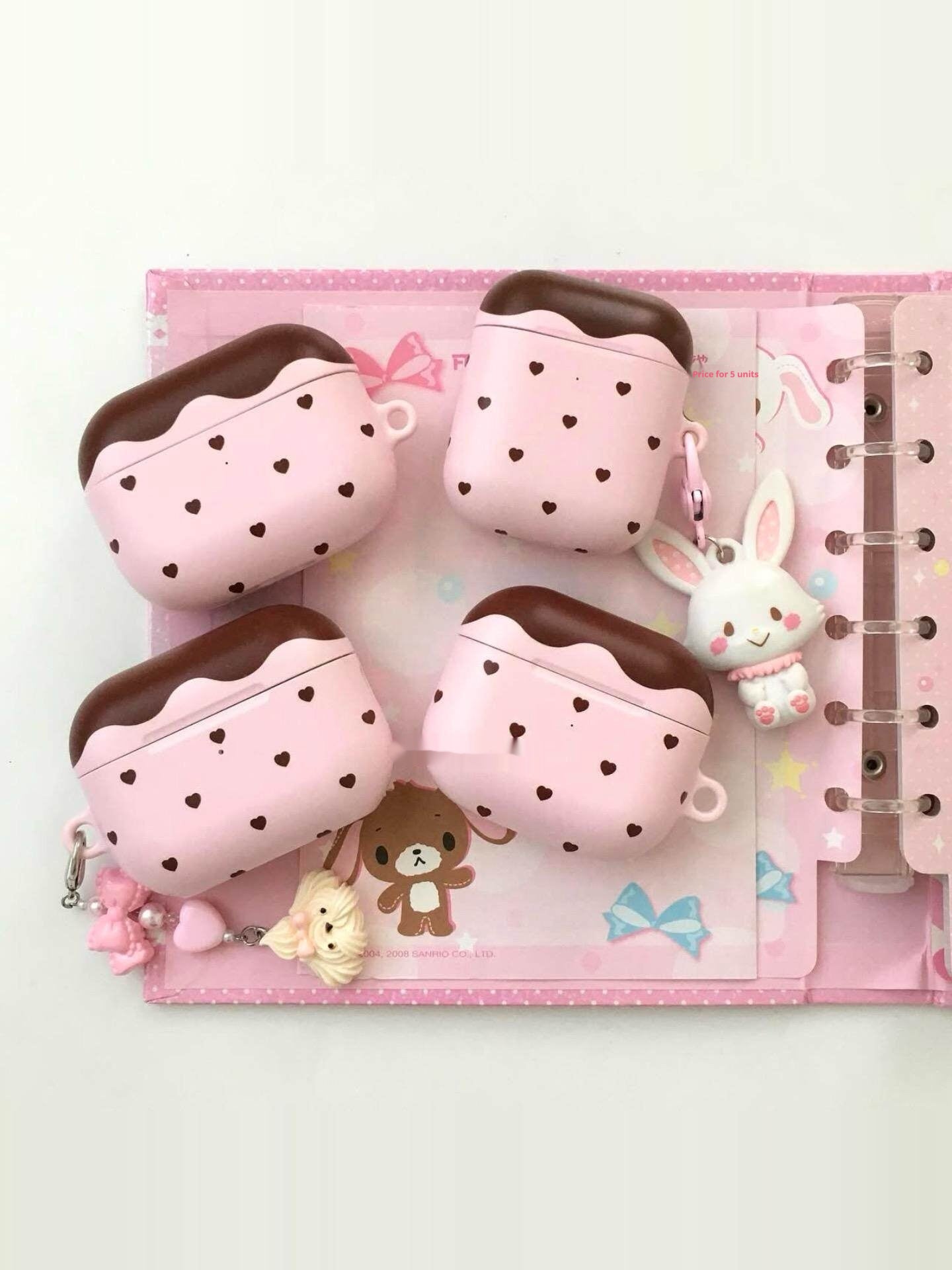 Couverture oreille mignonne et chocolat doux