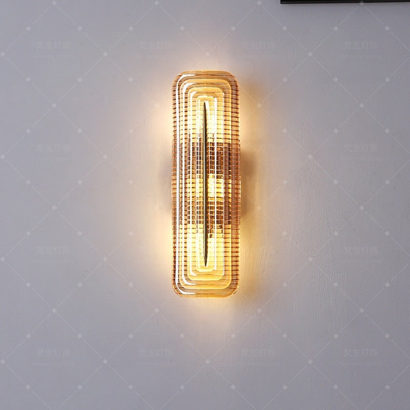Lampe murale en verre de Murano rétro