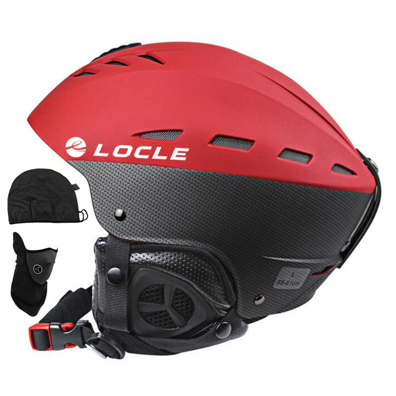 Casques de neige chauds et anticollision pour hommes et femmes