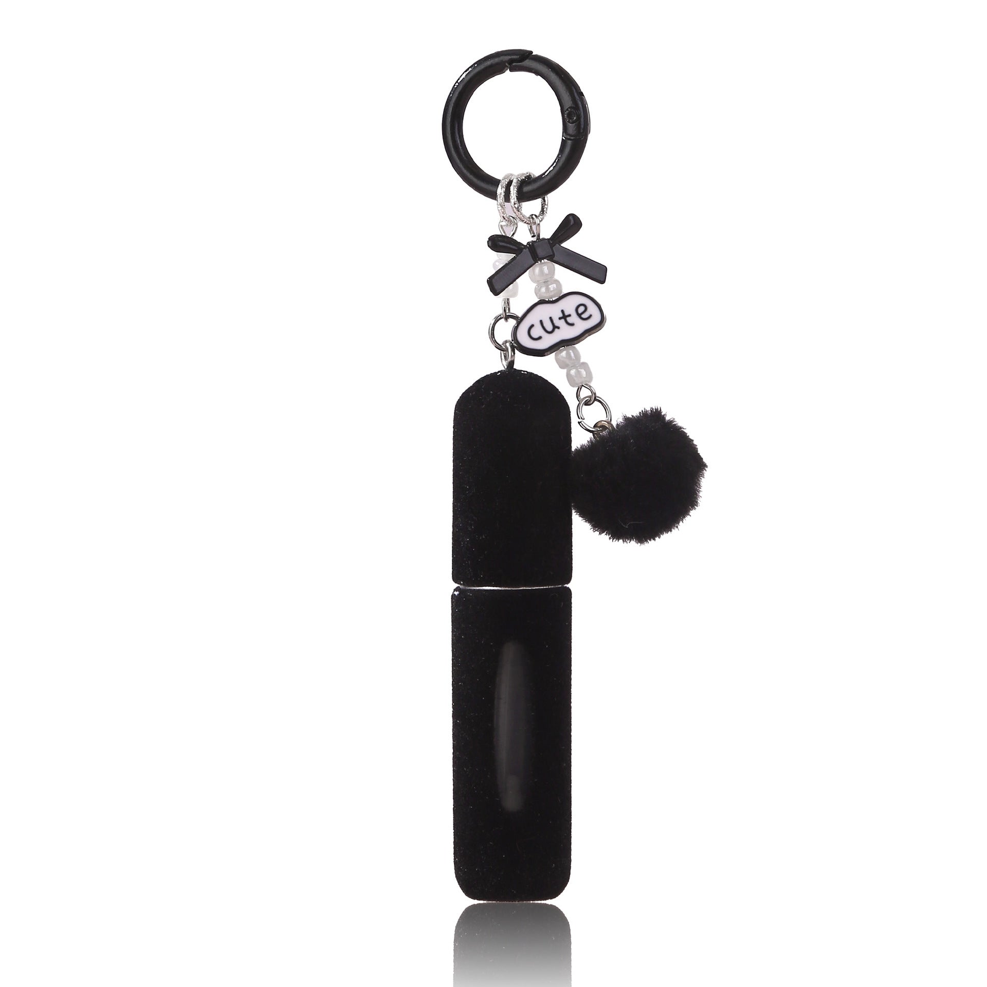 En peluche sac de charme parfum bouteille Girly porte-clés