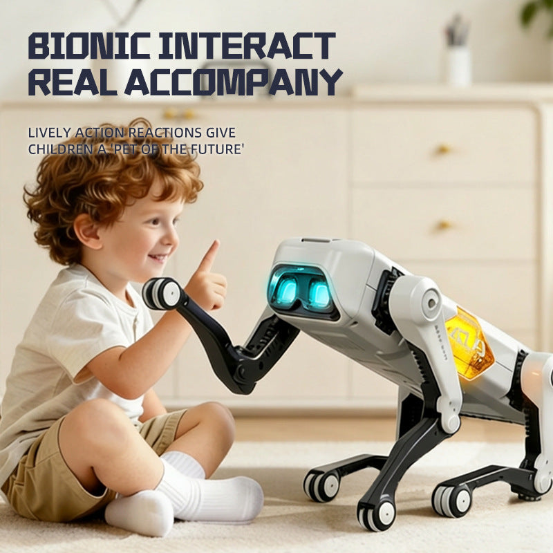 Bionic Quadruped Robotic Dog Toy en plastique