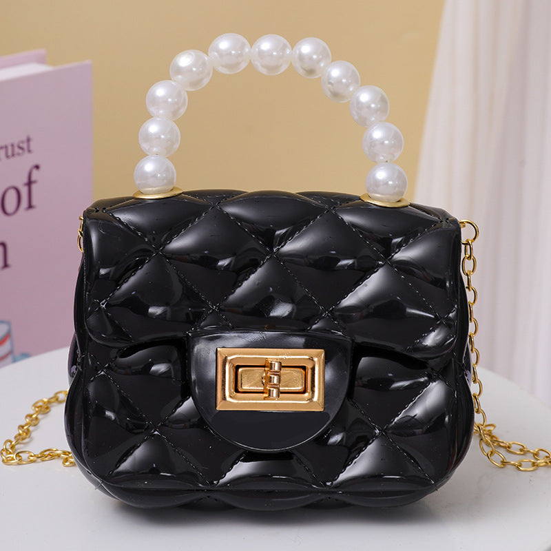 Sac candy à main Solid Color Strap à épaule unique