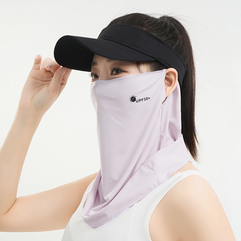 Masque Femme Riding UV Protection Cou Suspension oreille