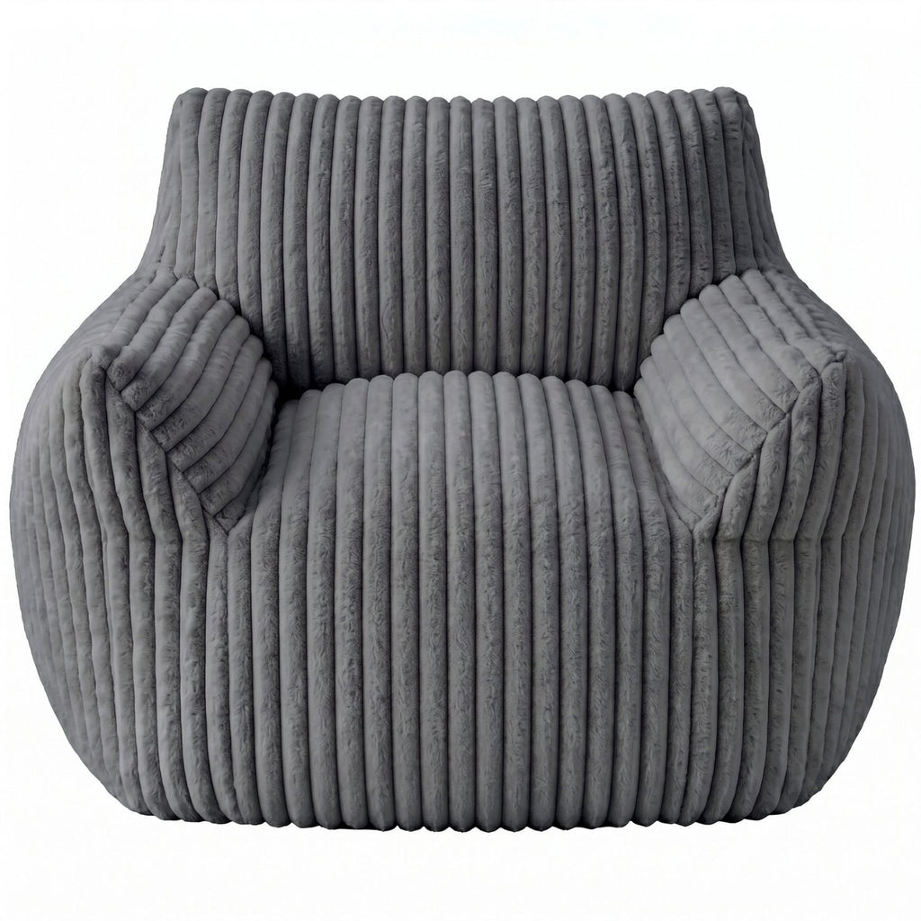 Chaise-salon sac à haricot fluffy