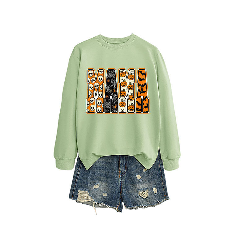 Hoodie d'Halloween pour femmes avec araignée de crâne et Jack-o-lantern Designs