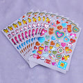 Stickers Récompenses Coeur Gilding Imperméable Laser