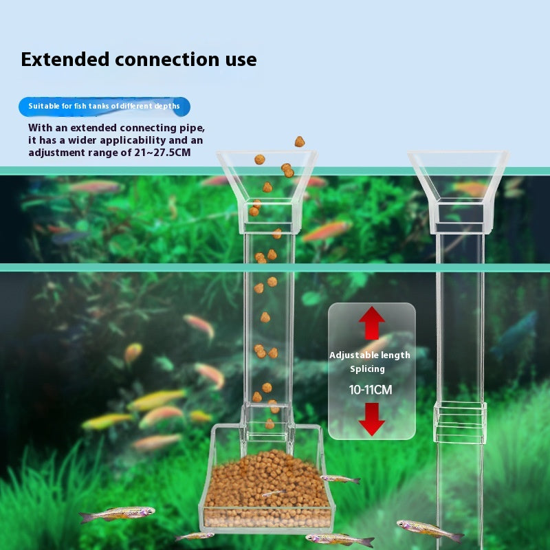 Réservoir de poisson Précises d'alimentation
