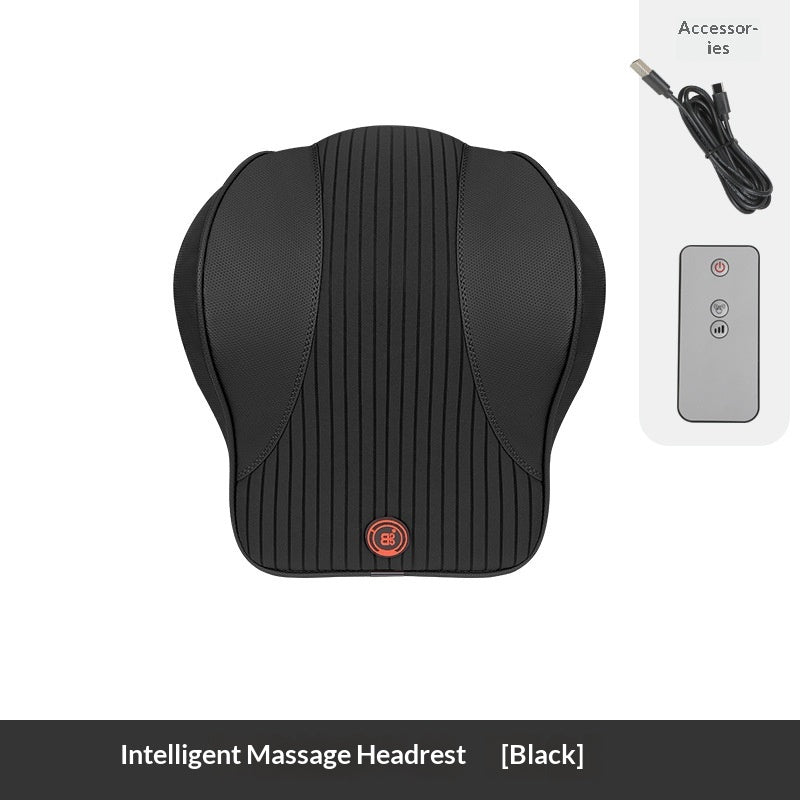 Accoudoir de voiture Massage électrique Lombaire Support Coussin