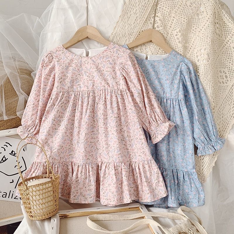 Robe de printemps pour enfants de style coréen