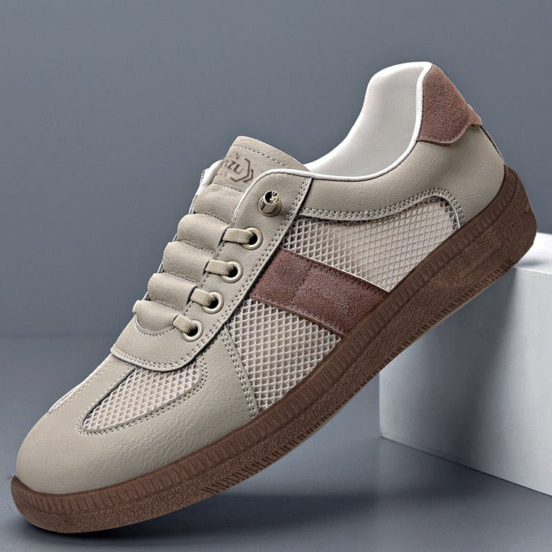 Printemps Arrivée Allemand Chaussures de formation pour hommes Mesh Respirant Casual