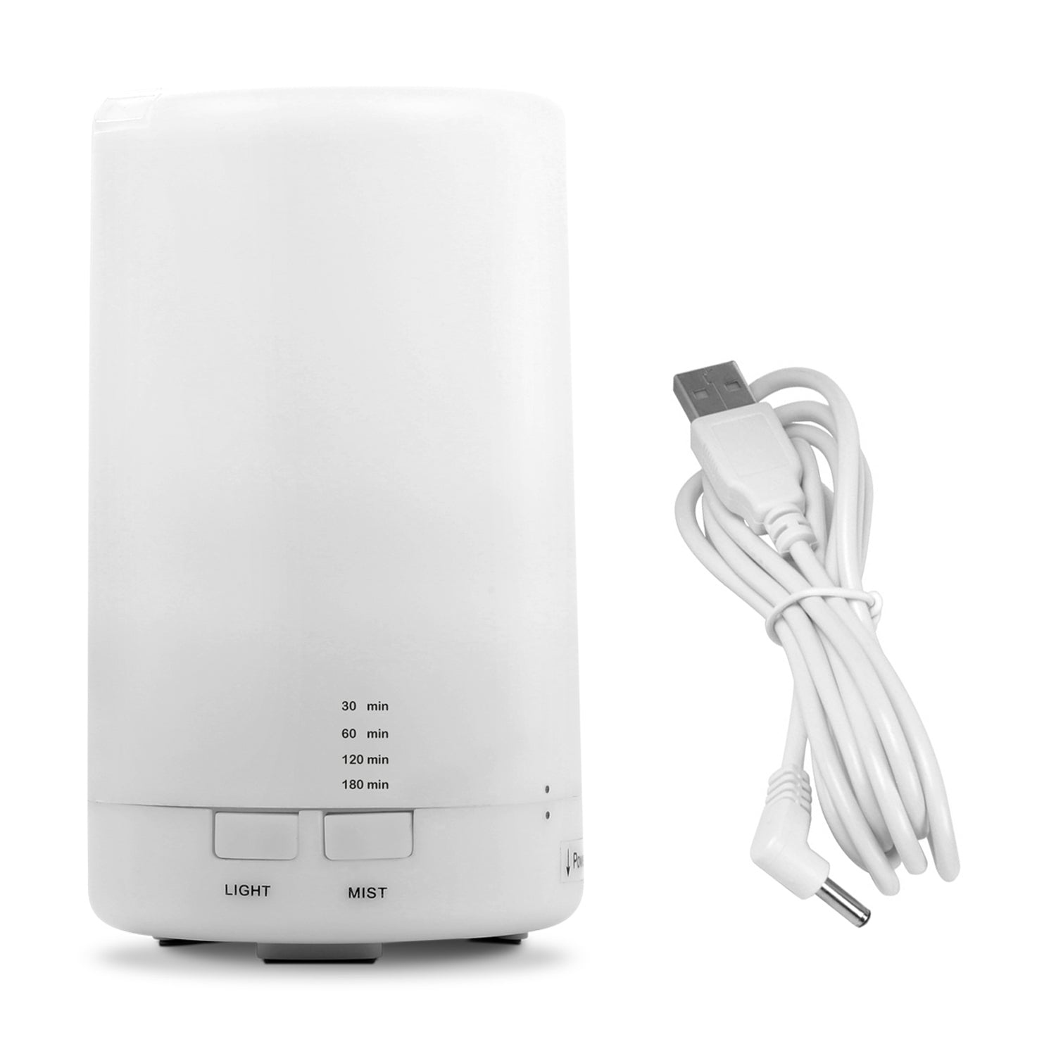 1Pc Mini Cool Mist Humidificateur Ultrasonic Aroma Essential Oil Diffuseur avec 7 couleurs LED Lig