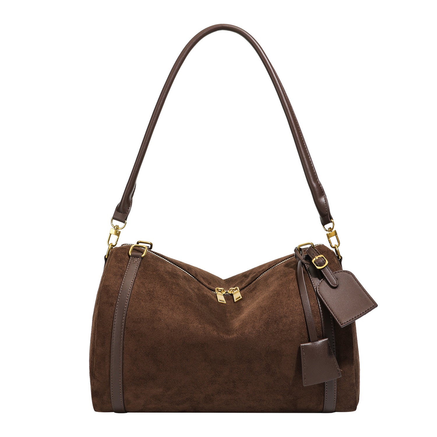 Stylish Minimalist Sac d'oreiller mat-fini Grande capacité pour les femmes