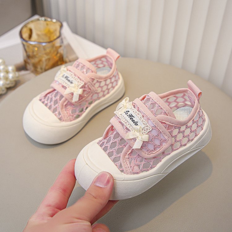 Chaussures de sport à maille simple respirante pour enfants