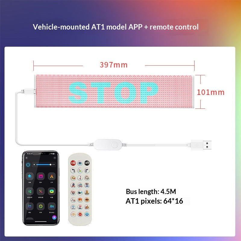 LED Devil Eyes Flexible Screen Control