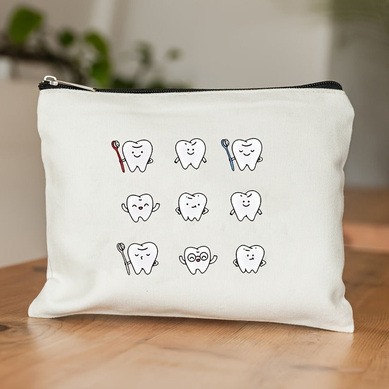 Poche zippée en toile pour enfants