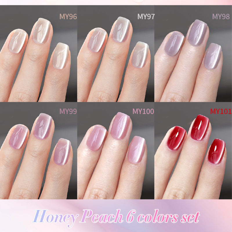Perles en verre pour oeil de chat Gel ongles