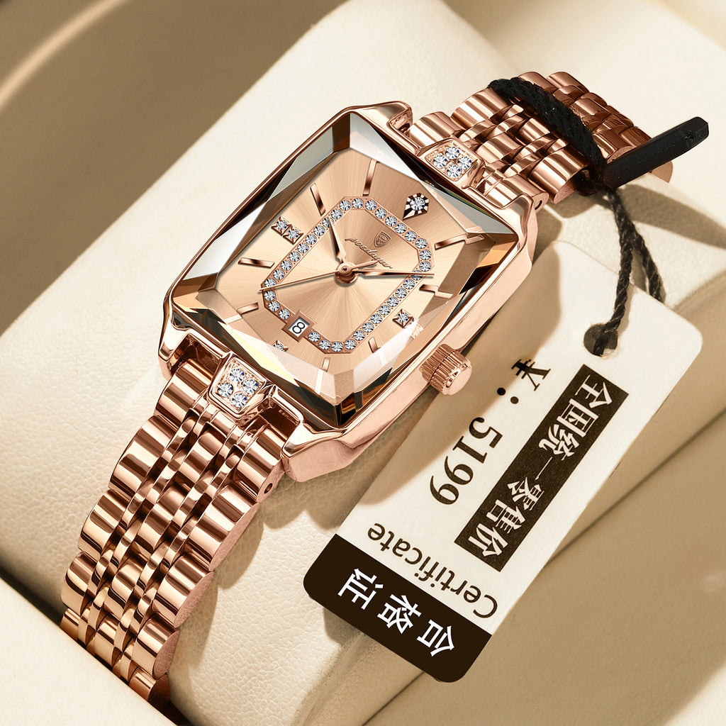 Montre Quartz imperméable haut de gamme pour femmes