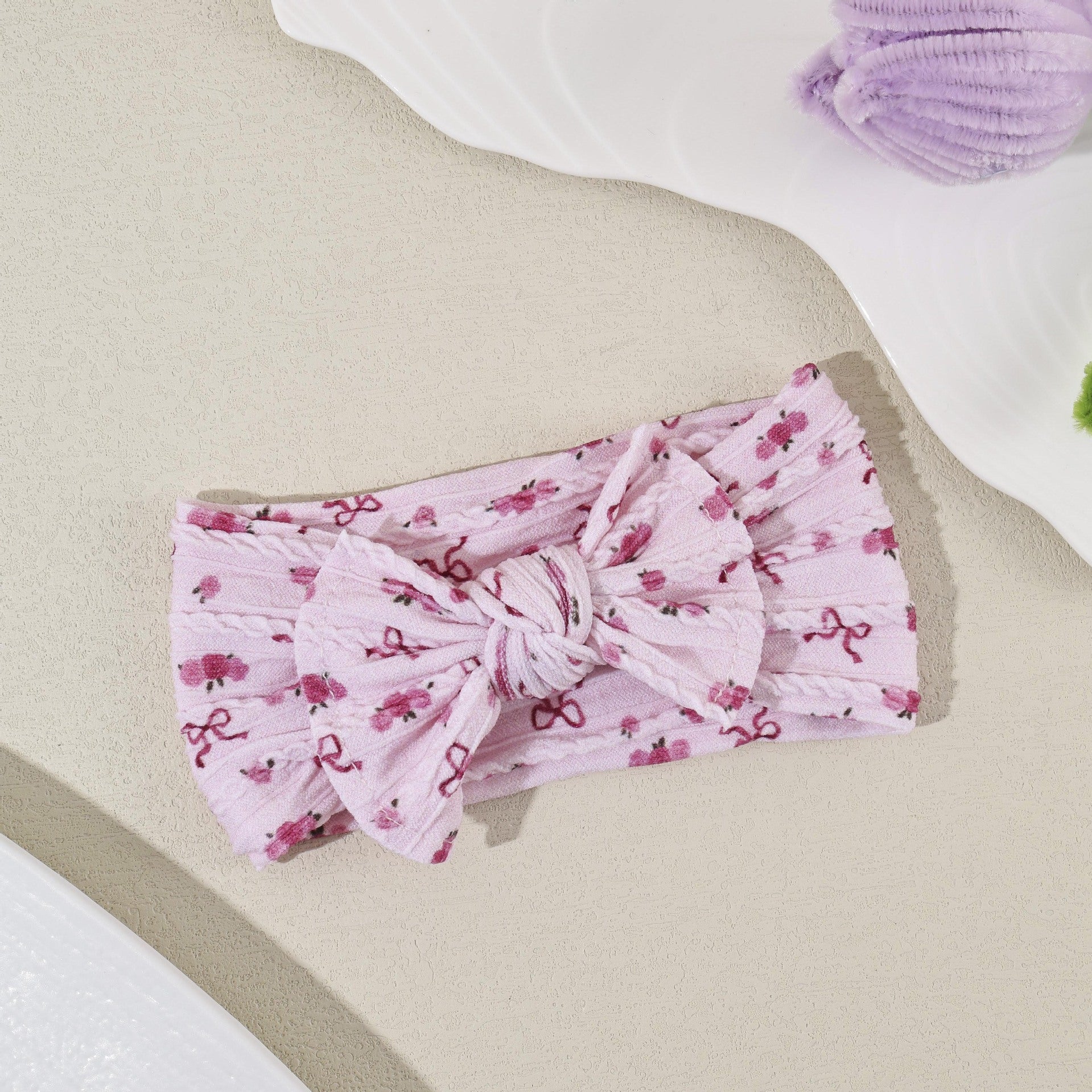 Bandeau d'impression numérique bébé Bow
