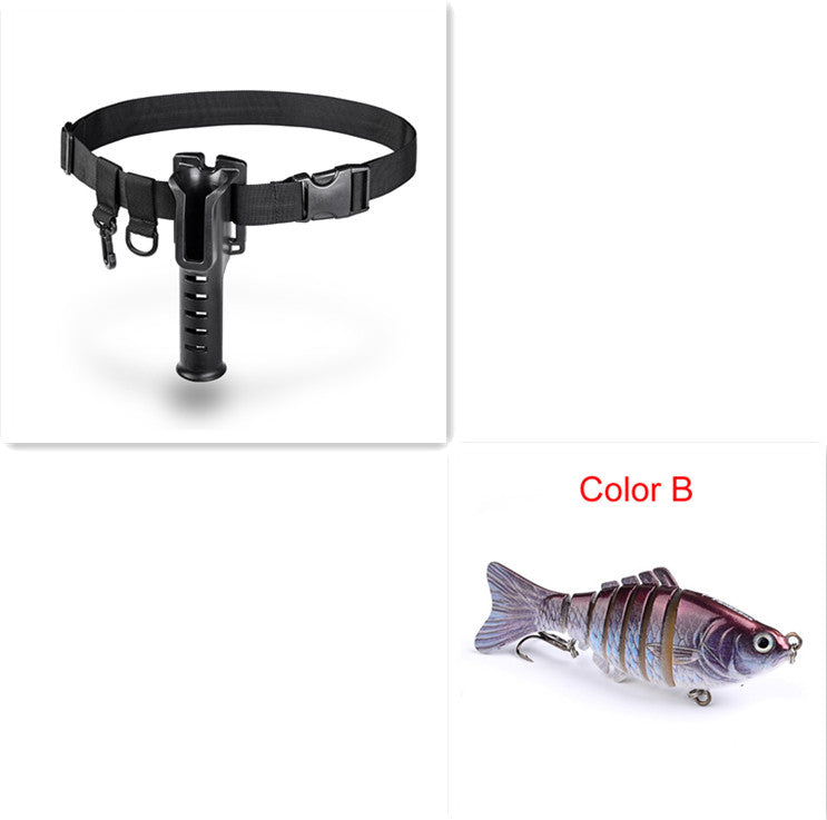 Lure de poisson Knotty Lure en plastique Lure Bionic Bait Style Lure de pêche bionique