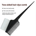Teinture des cheveux brosse noir manche ronde-1 pack