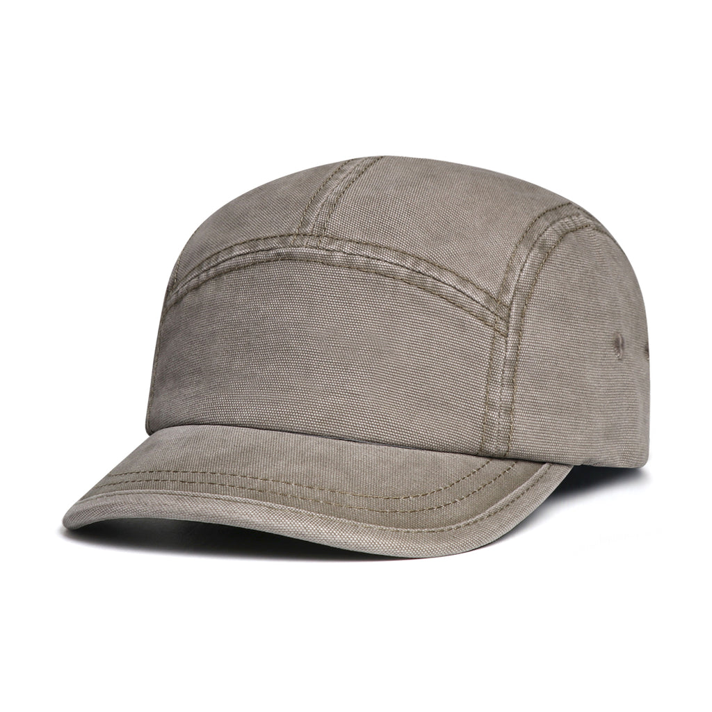 Tableau de lumière mode et simple Lavé à l'eau Casquette de baseball avec bride courte