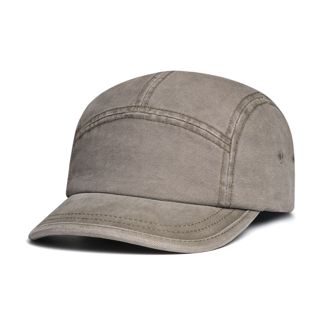 Tableau de lumière mode et simple Lavé à l'eau Casquette de baseball avec bride courte