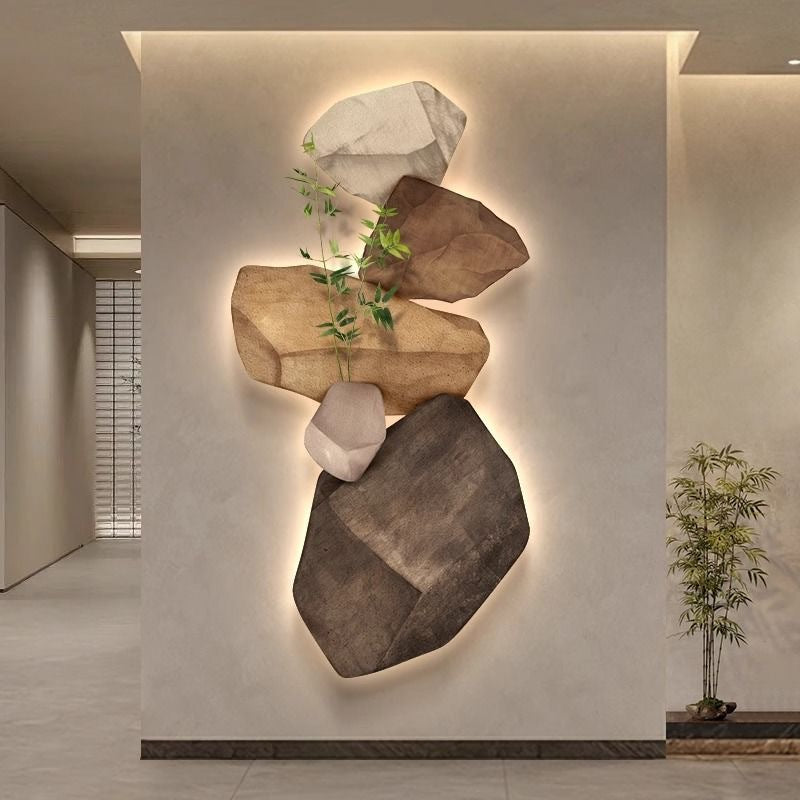 Creative Light Luxury Minimalist Entrée Décoration Peinture