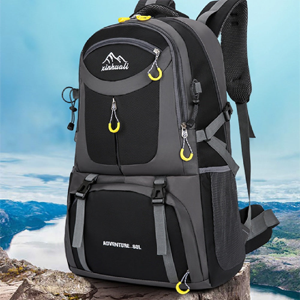 Sac d'alpinisme en plein air Randonnée Hommes et femmes 60L Sac de sport de grande capacité