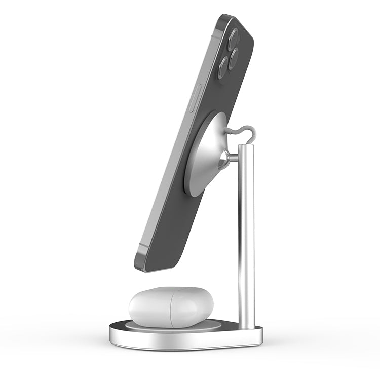 Support de bureau trois dans un chargeur sans fil