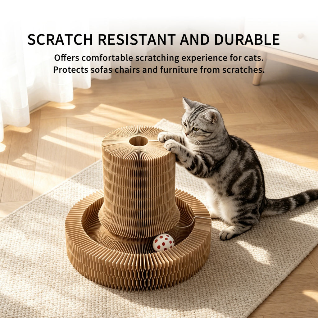 Only self-retracting—the versatile accordion