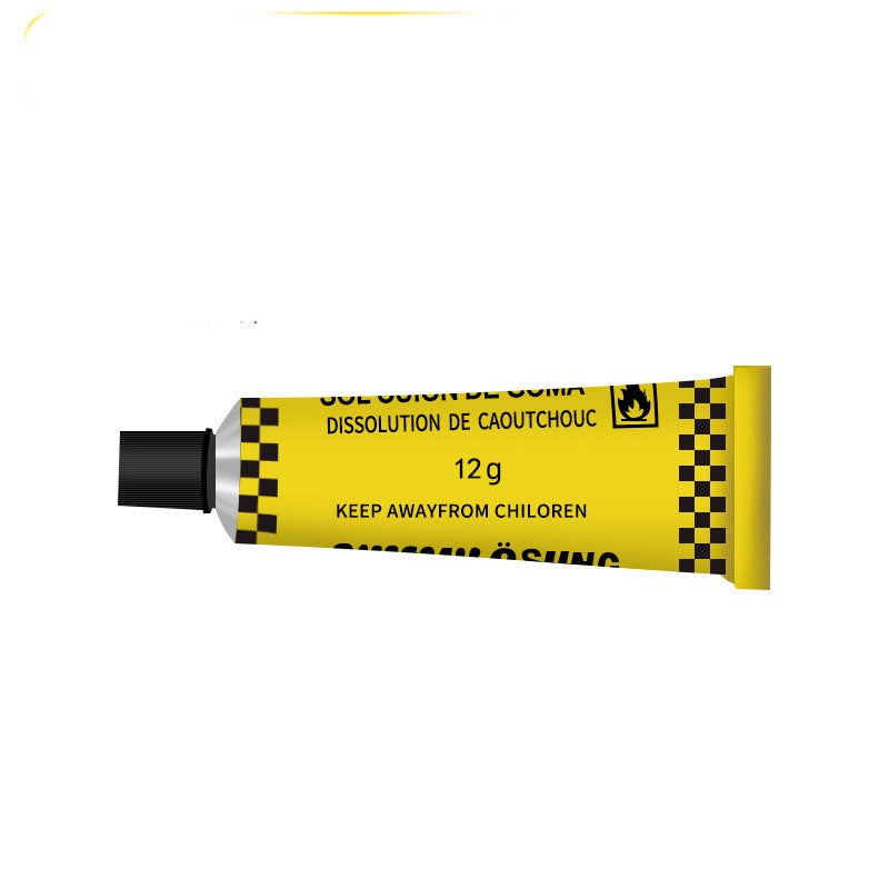 Colle pour réparer pneus de vélo intérieur voiture de batterie de tube