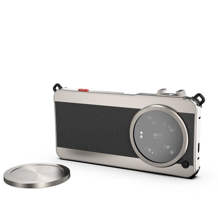 Cas de caméra en métal Xiaomi Rétro Cas de téléphone de photographie classique