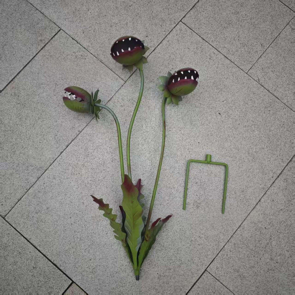 Décoration créative de jardin de plantes carnivores