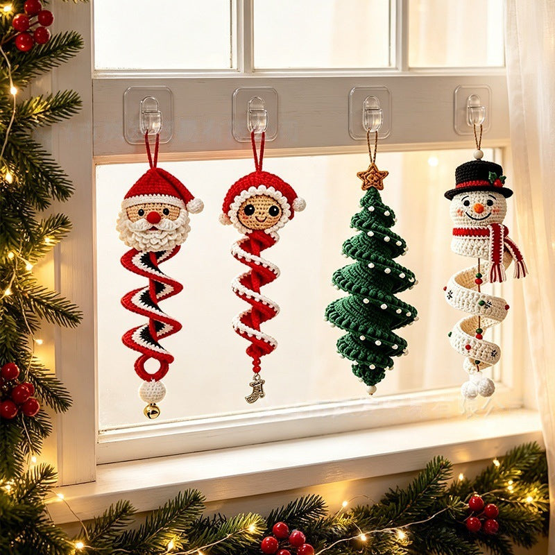 Ensemble de quatre pièces au Crochet de Noël