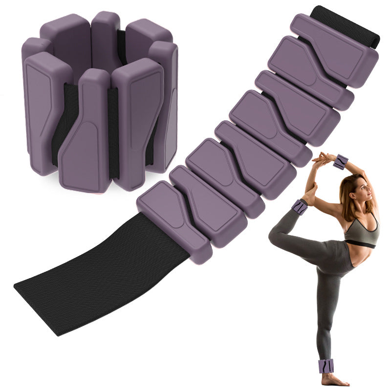08 Bracelet de fitness en silicone pondéré Invisible Gear gigot Sandbags ArmWrist Poids Gravity
