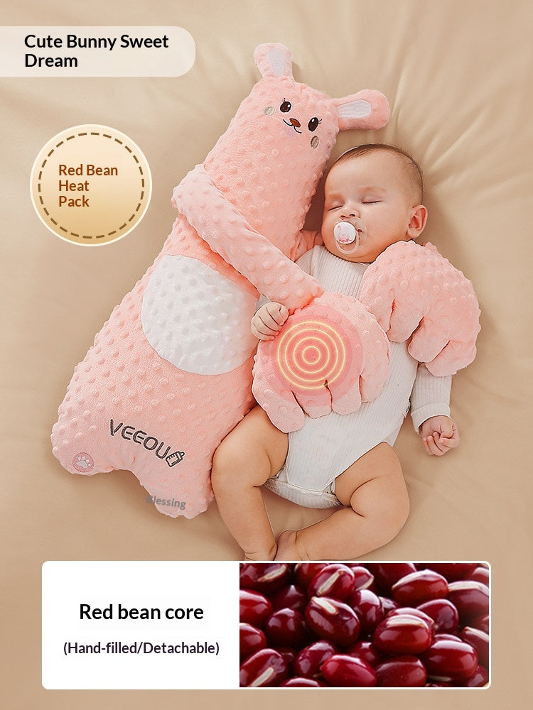 W9Q Wenou BABY HUG Sommeil Apaisant Oreiller Palm Poupée Coax Sommeil Coax Dormant Artéfact Bébé