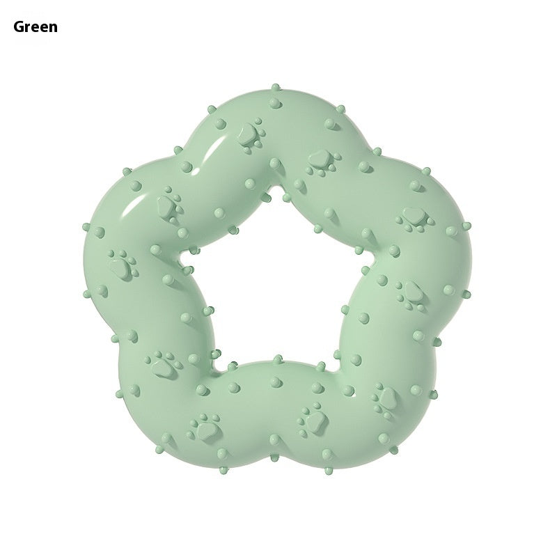Jouet de chien en forme de fleur de molar