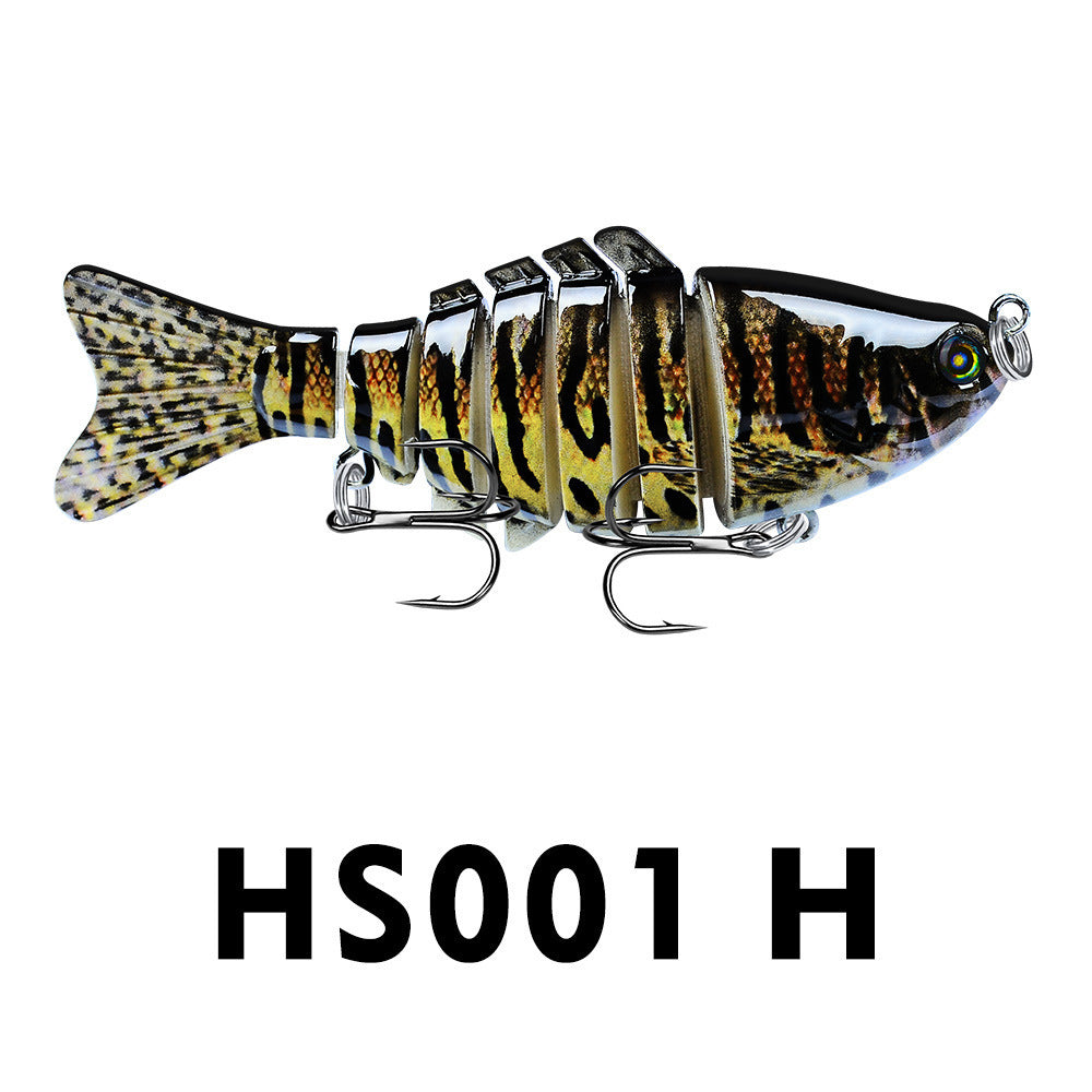 Lure de poisson Knotty Lure en plastique Lure Bionic Bait Style Lure de pêche bionique